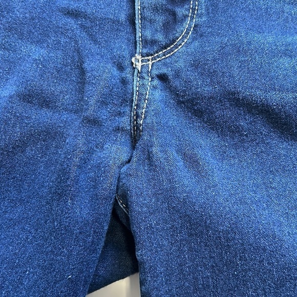 PAIGE Verdugo Crop Baker Jean Medium Wash Distressed Sz 30 - Picture 6 of 13